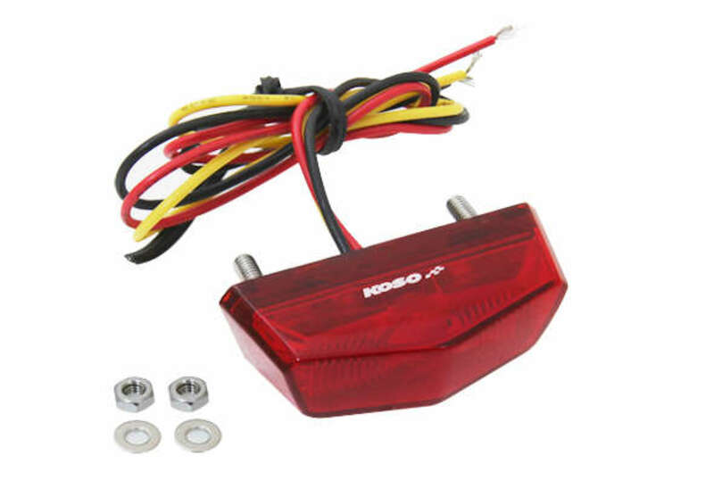 KOSO Nano Rear Light LED Red Universal