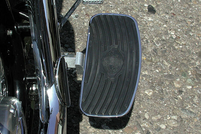 HAC Driver Floorboards Fixed Chrome Susuki VS-1400 Intruder