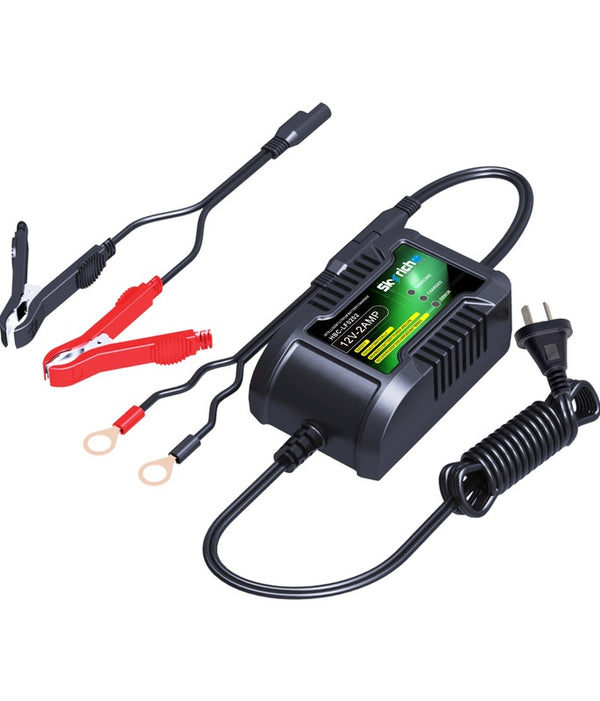 SKYRICH Batterieladegerät 12V 2Ah