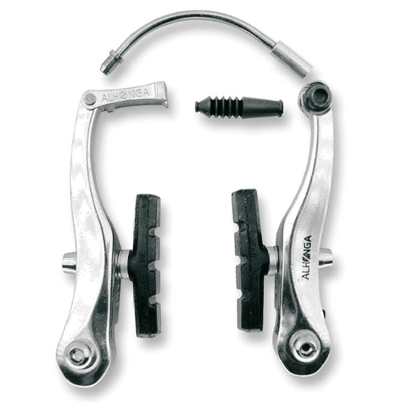 ALHONGA V-Brake Set Aluminum. Silver