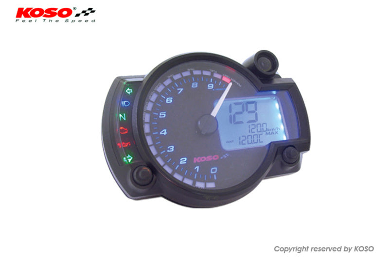 Koso RX2N GP Style universal multi-function digital meter - 1101936