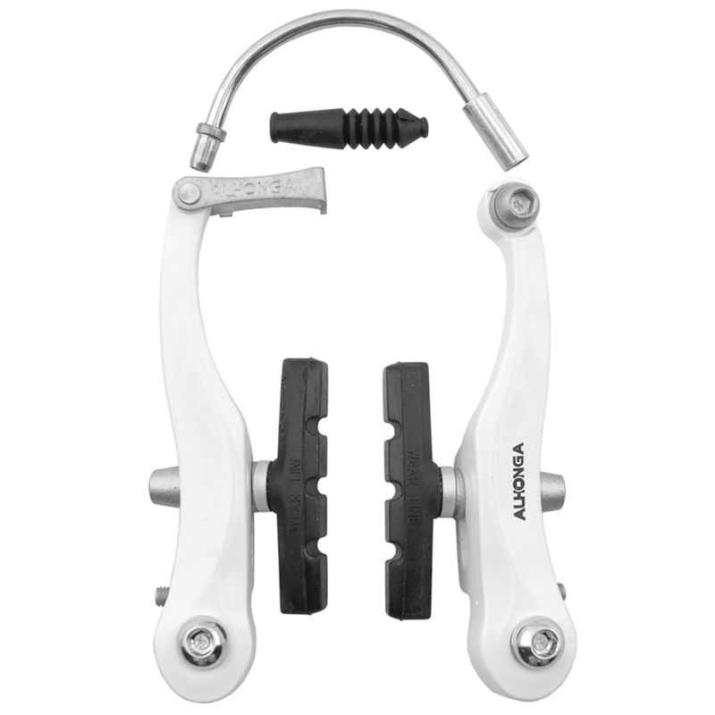 ALHONGA V-Brake Set Aluminum - White
