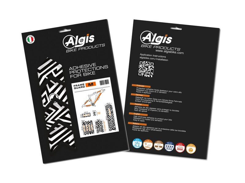 ALGIS Gloss Frame Guards Kit M - Black Lines