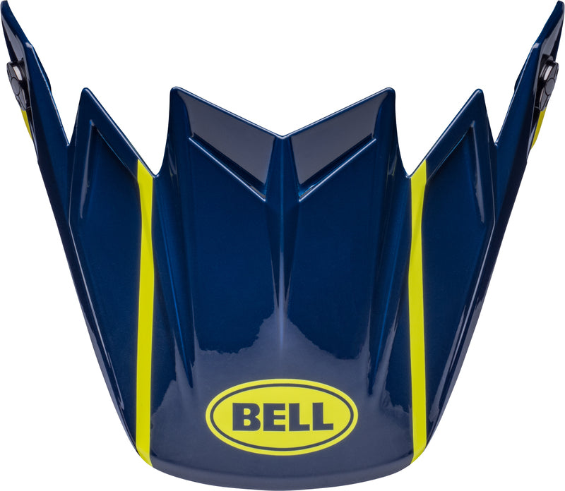 BELL Moto-9S Flex Off-Road Peak - Sprint Gloss Blue/Yellow