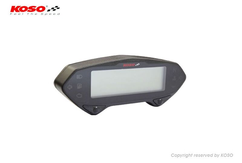 KOSO DB-01RN Multifunktionsmessgerät LCD Schwarz