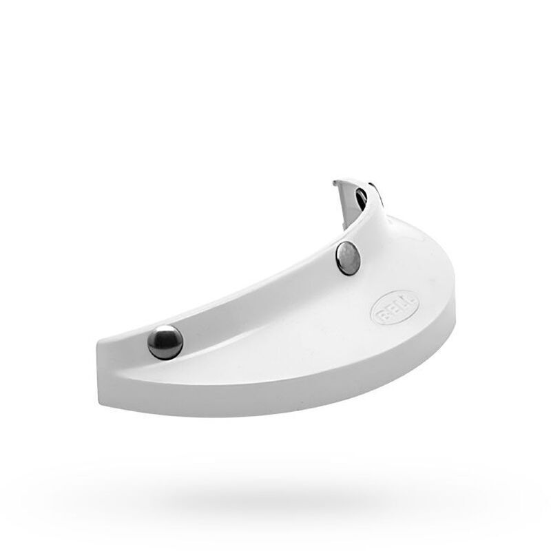 BELL Custom 500 3-Snap 520 Peak - White