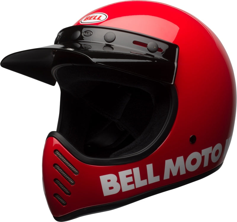BELL Moto-3 Classic Helmet - Gloss Red