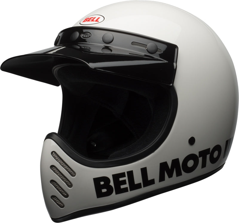 BELL Moto-3 Classic Helmet - Gloss White