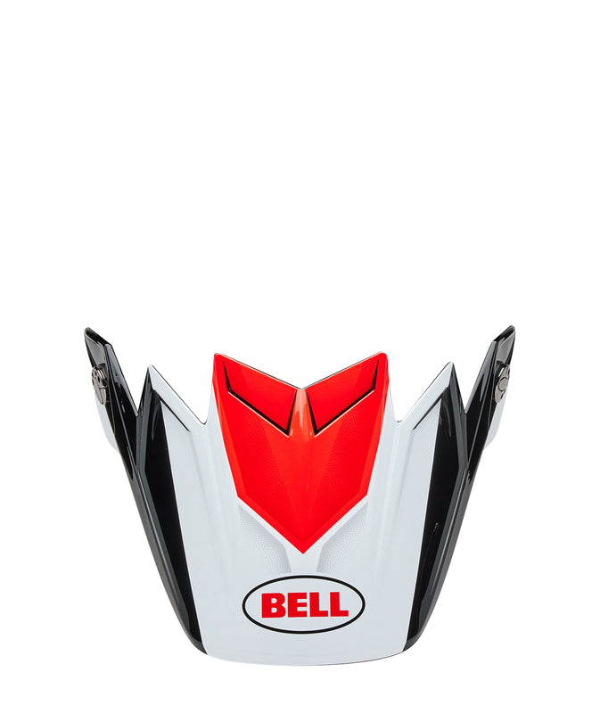 BELL Moto-9S Flex Peak - Merchant Red/Black