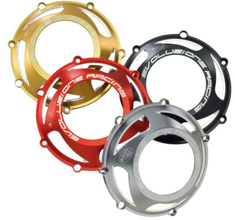 360° RED FLASH CLUTCH COVER