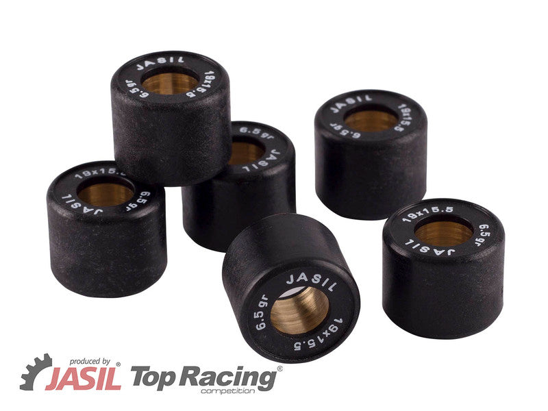 JASIL Variator Rollers Set 19x15,5mm 6,5gr - 6 pieces