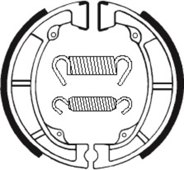 TECNIUM Street/Off-Road Organic Brake shoes - BA039