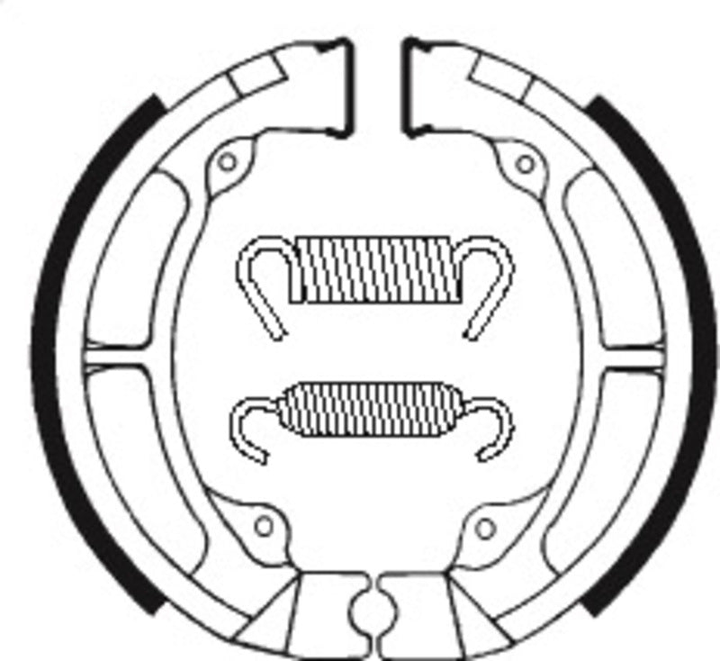 TECNIUM Street/Off-Road Organic Brake shoes - BA056
