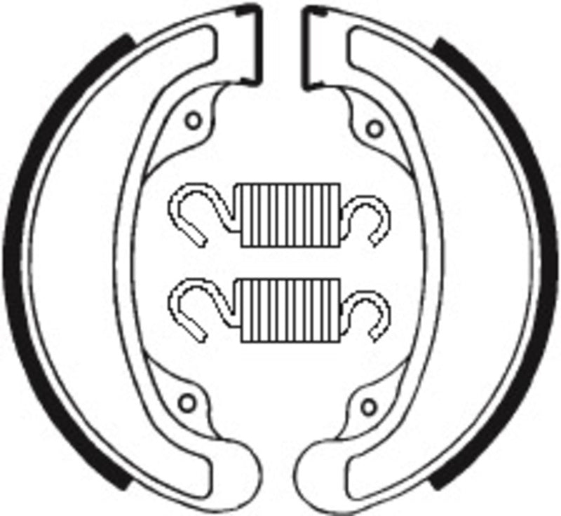 TECNIUM Street Organic Brake shoes - BA058