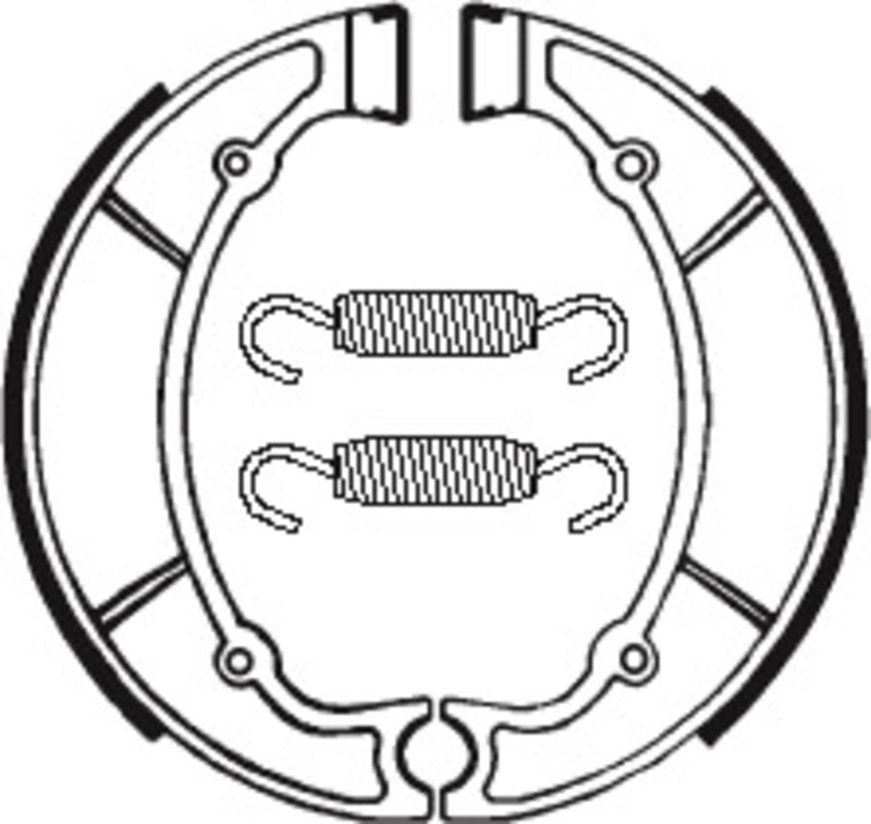 TECNIUM Street Organic Brake shoes - BA063