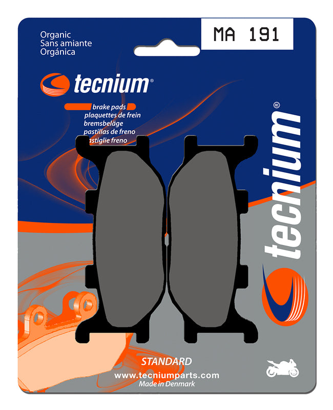 TECNIUM Street Organic Brake pads - MA191