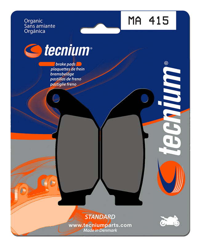 TECNIUM Street Organic Brake pads - MA415