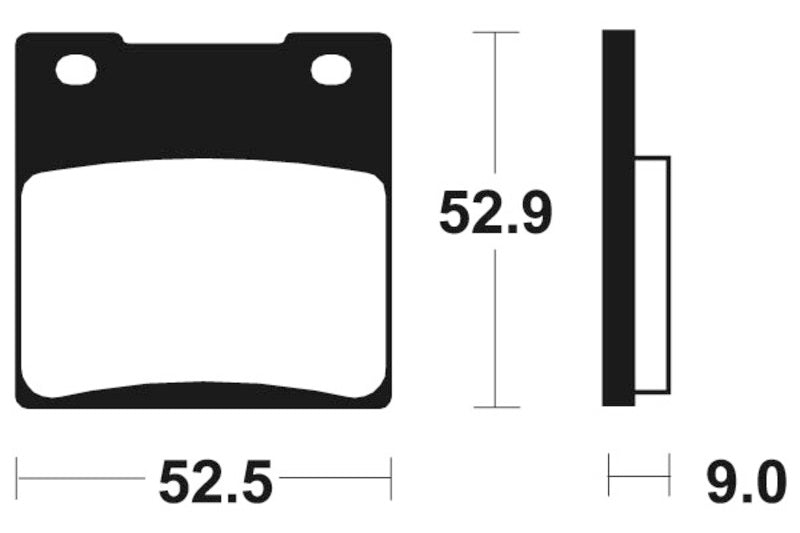TECNIUM Street Organic Brake pads - MA56