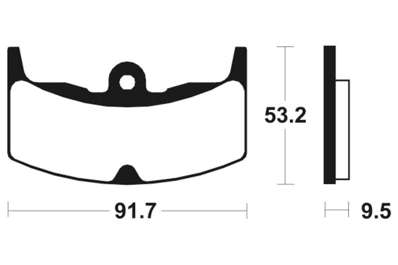 TECNIUM Street Organic Brake pads - MA71