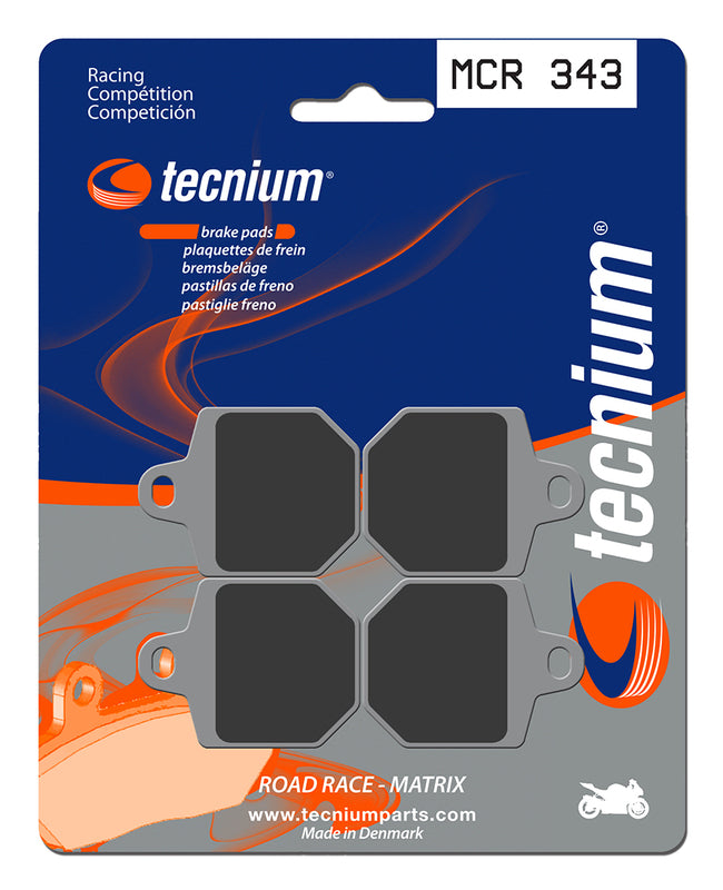 TECNIUM Racing Sintered Metal Carbon Brake pads - MCR343