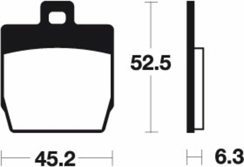 TECNIUM Scooter Organic Brake pads - ME231