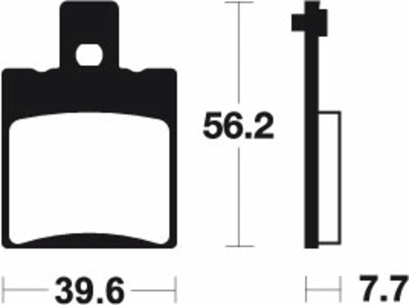 TECNIUM Scooter Organic Brake pads - ME244