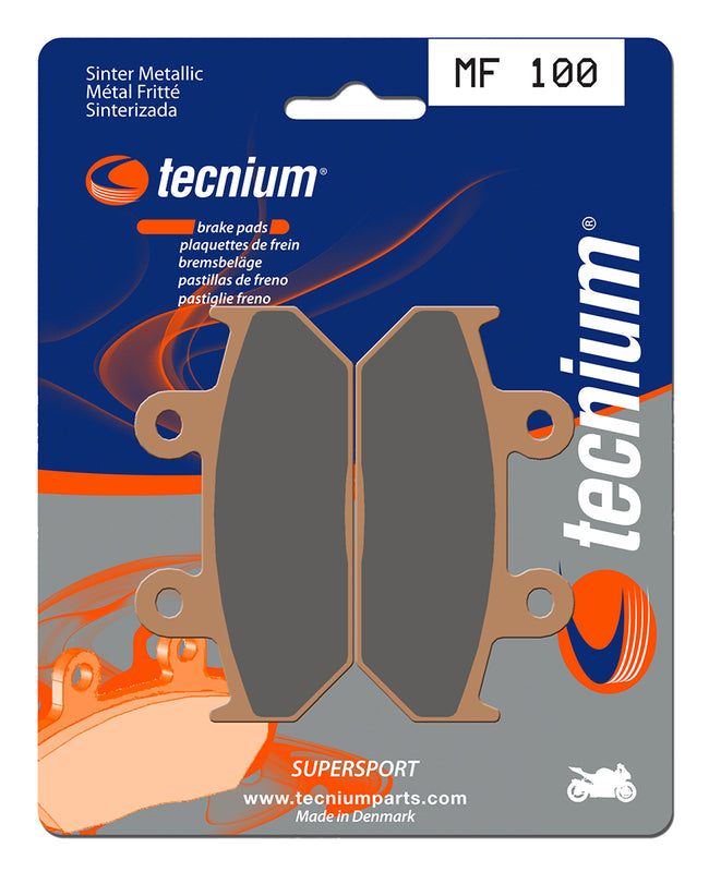 TECNIUM Street Performance Sintered Metal Brake pads - MF100