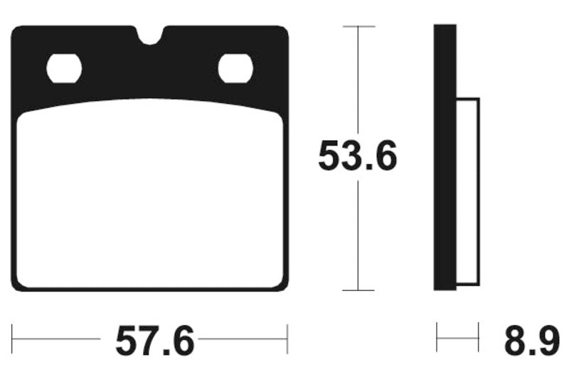 TECNIUM Street Performance Sintered Metal Brake pads - MF140