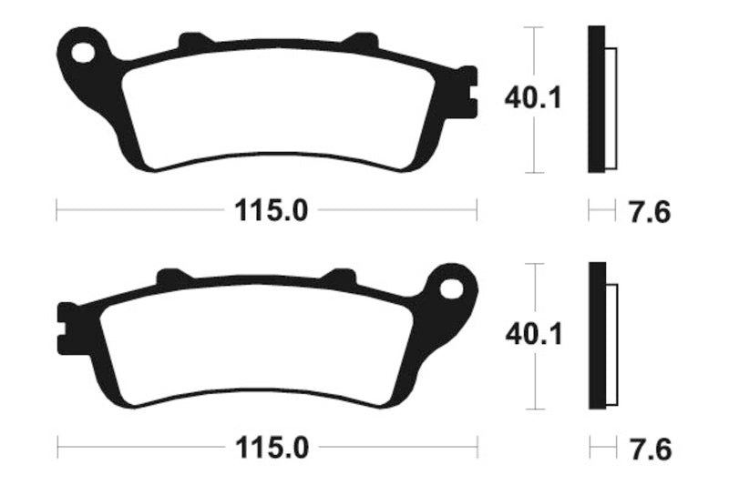 TECNIUM Street Performance Sintered Metal Brake pads - MF221