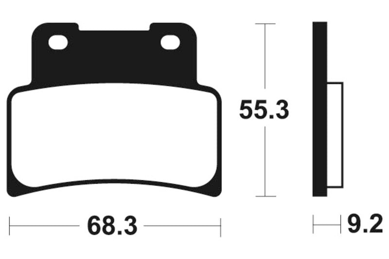 TECNIUM Street Performance Sintered Metal Brake pads - MF344