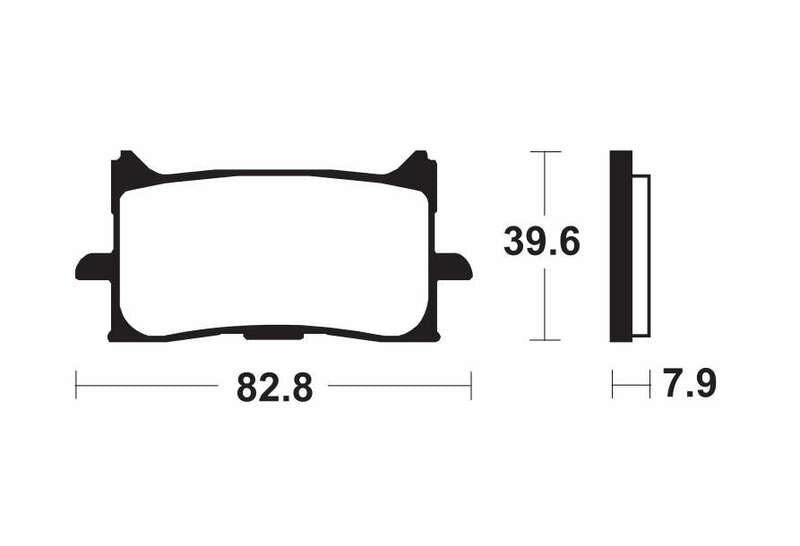 TECNIUM Street Performance Sintered Metal Brake pads - MF440