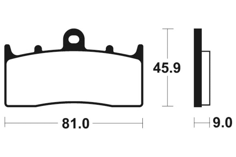 TECNIUM Trail Performance Sintered Metal Brake pads - MFP278