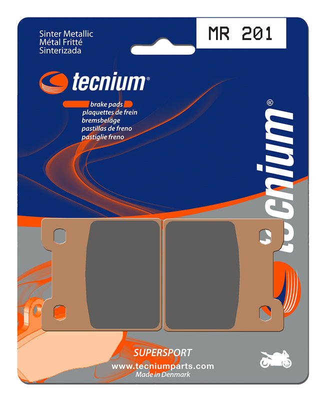 TECNIUM Street Performance Sintered Metal Brake pads - MR201