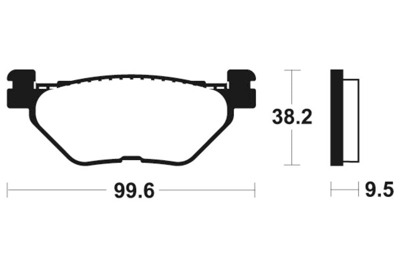 TECNIUM Street Performance Sintered Metal Brake pads - MR269