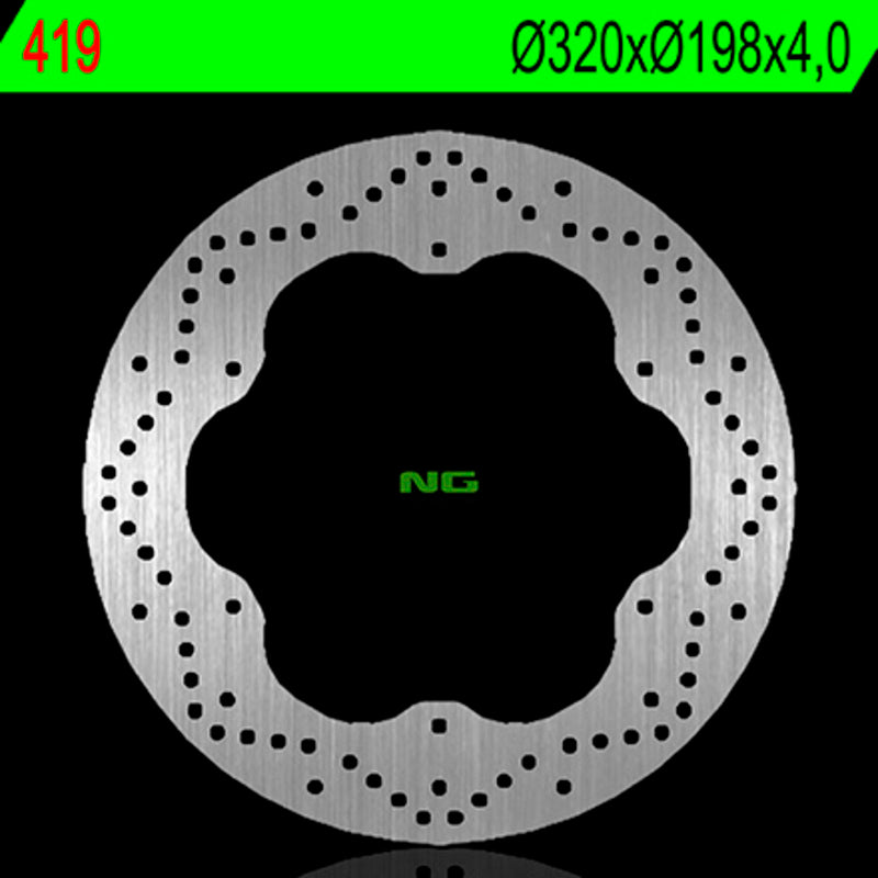 NG BRAKES Fix Brake Disc - 419