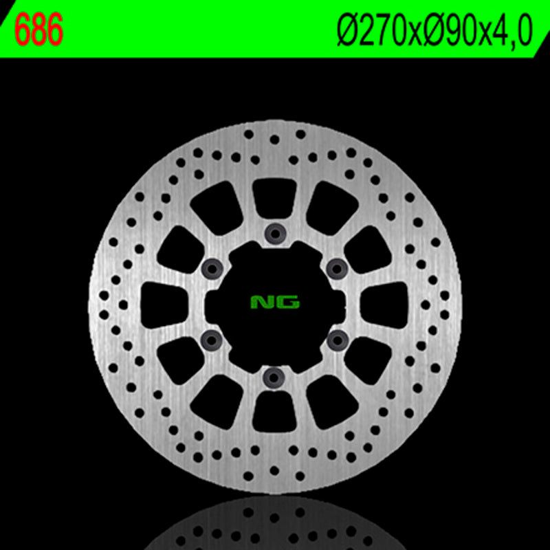 NG BRAKES Fix Brake Disc - 686
