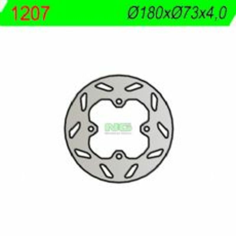 NG BRAKES Fix Brake Disc - 1207