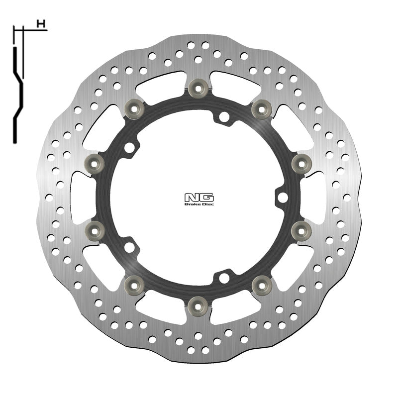 NG BRAKES Petal Floating - 1708XG
