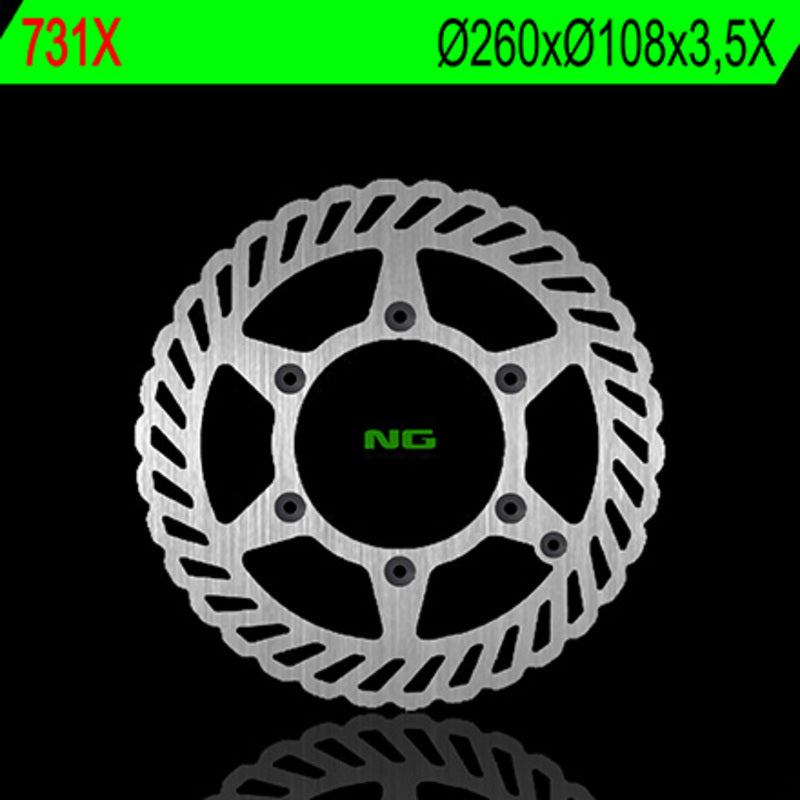 NG BRAKES Petal Fix Brake Disc - 731X