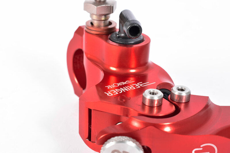 BERINGER Aerotec® Radial Clutch Master Cylinder Ø17,5mm Separated Reservoir Red (Radial Lever Type 5 - 16cm)