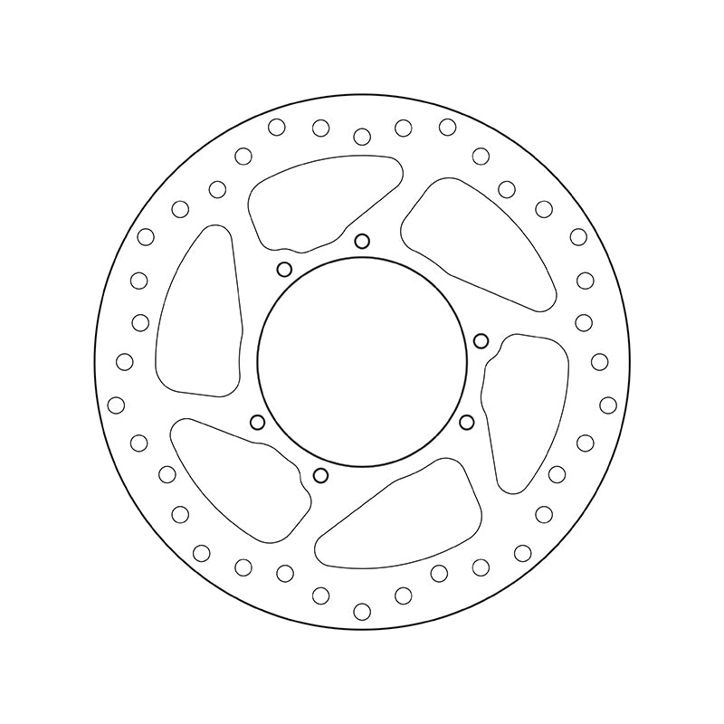 BREMBO Serie Oro Fix Brake Disc - 68B407N3