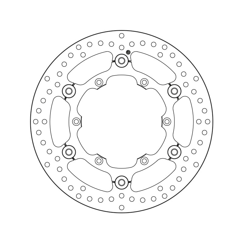 BREMBO Serie Oro Floating Brake Disc - 78B40848