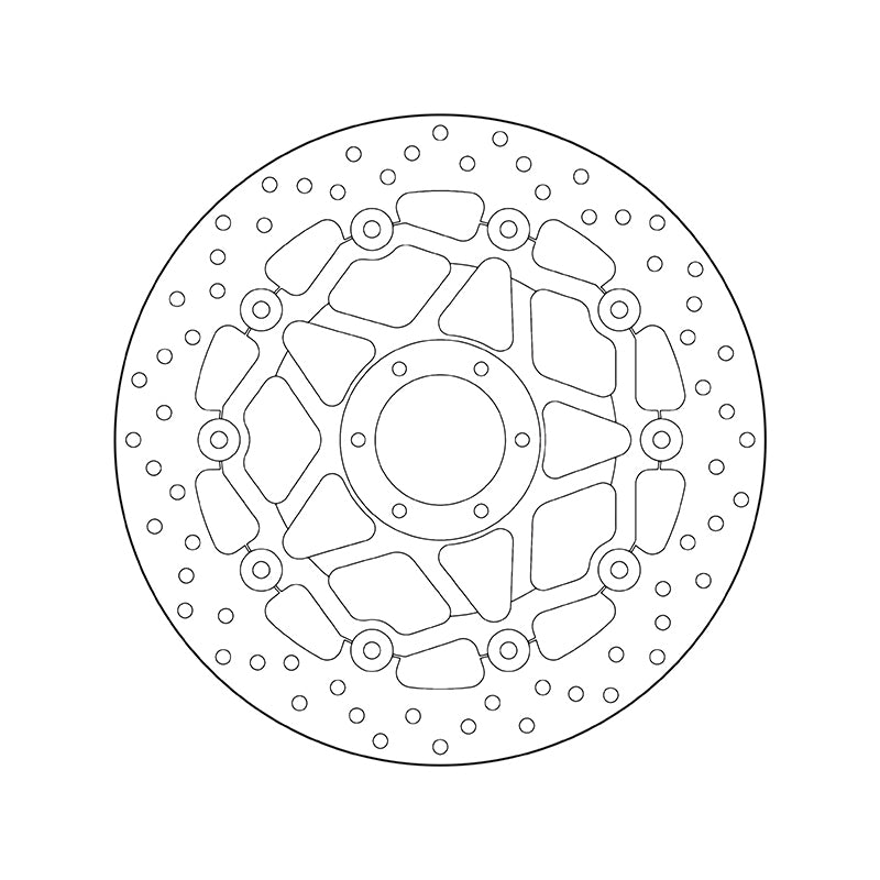 BREMBO Serie Oro Floating Brake Disc - 78B40898