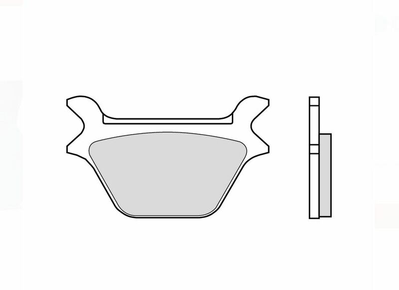 BREMBO Street Carbon Ceramic Brake pads - 07HD1011