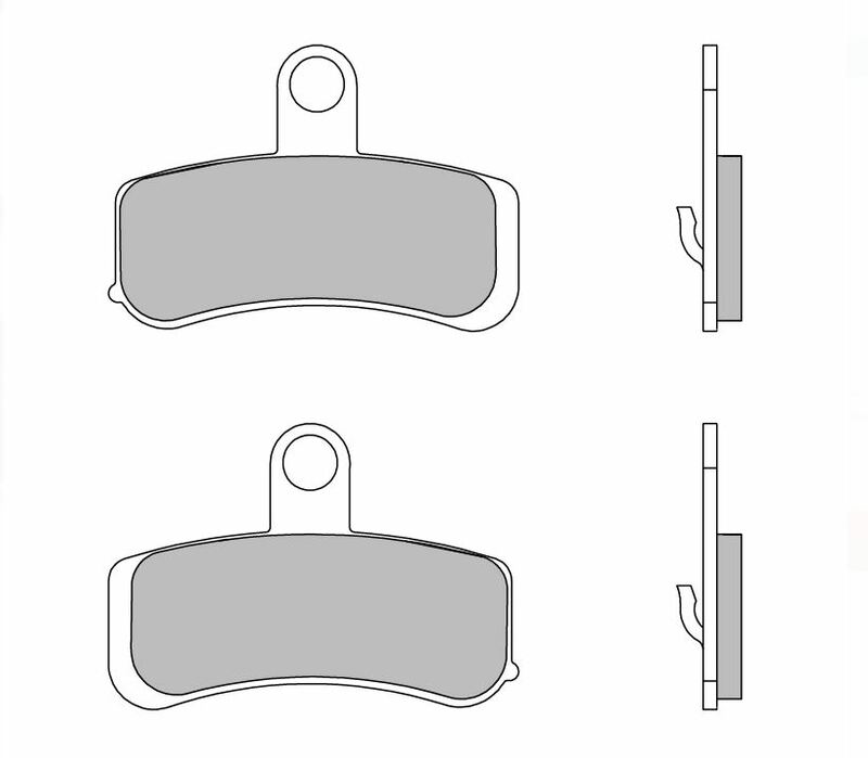 BREMBO Street Sintered Metal Brake pads - 07HD15SA