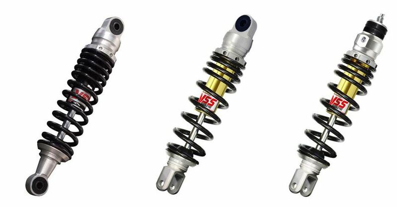 YSS RD222 Twin Rear Shock Absorbers - 1037360