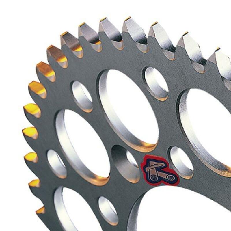 RENTHAL Aluminium Ultra-Light Self-Cleaning Hard Anodized Rear Sprocket - 520 - 1042002