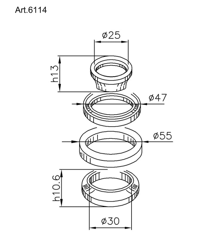 BUZZETTI Steering Bearings - 1043389