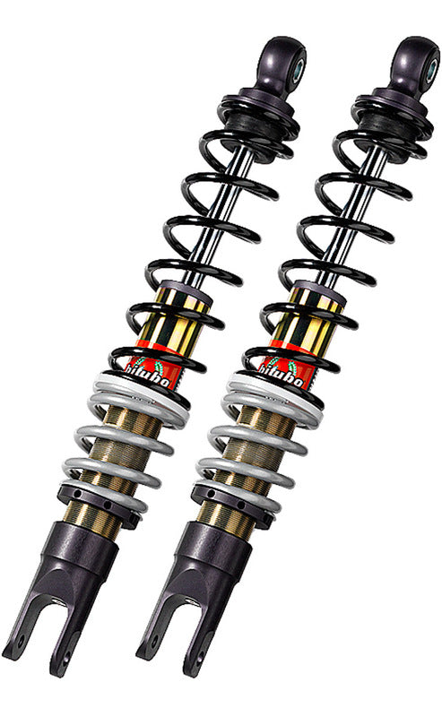 BITUBO YGB02 Twin Rear Shock Absorbers - Black