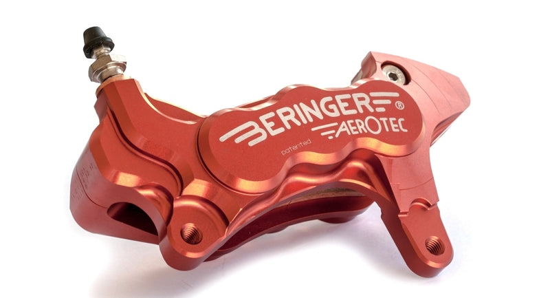 BERINGER Aerotec® Left Axial Brake Caliper 6 Pistons Ø27mm Red - 1048166